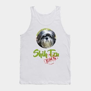 Shih Tzu Rock Tank Top